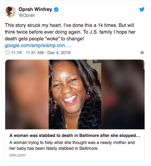 Woman Reported To Be Killed By Panhandler – But That’s NOT What ...