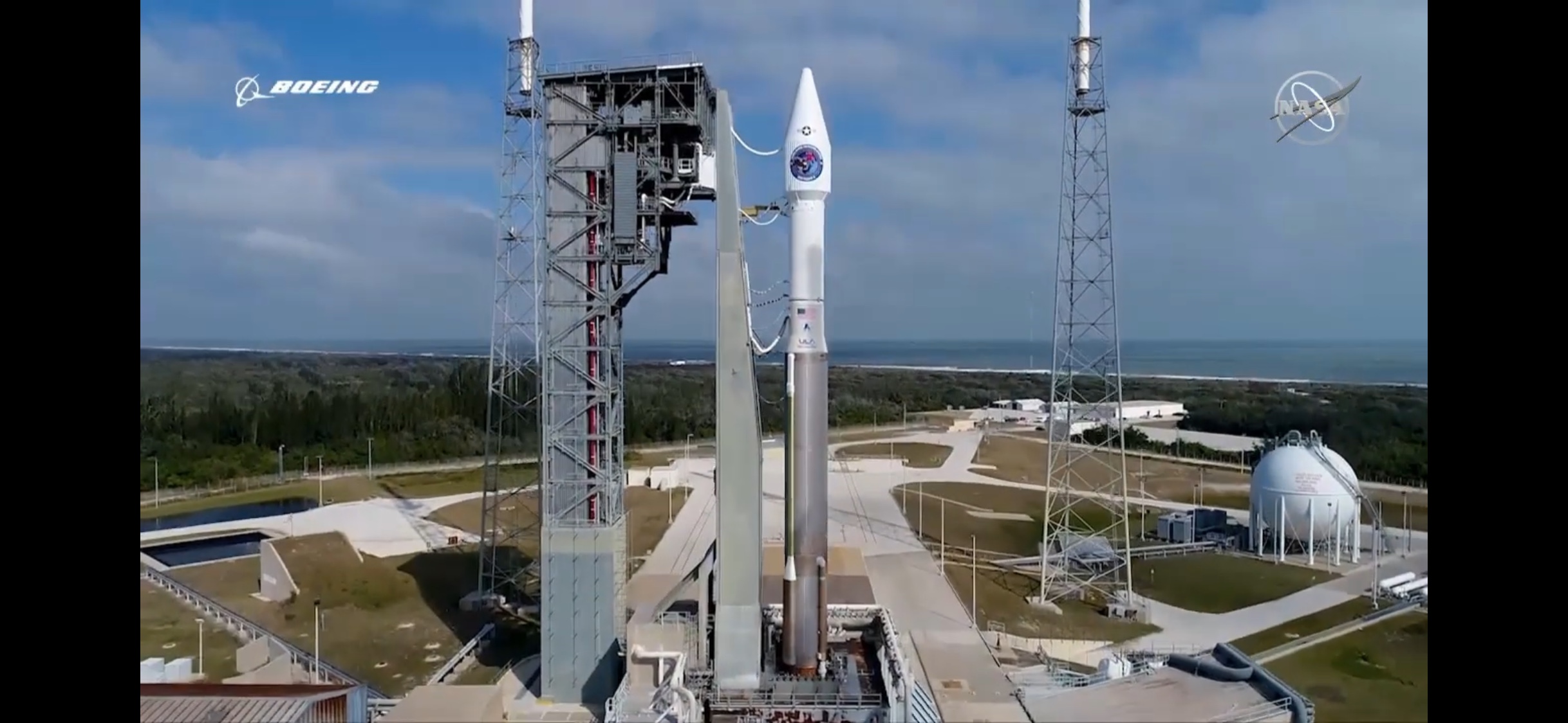 Starliner before the Dec. 20,1019 Launch